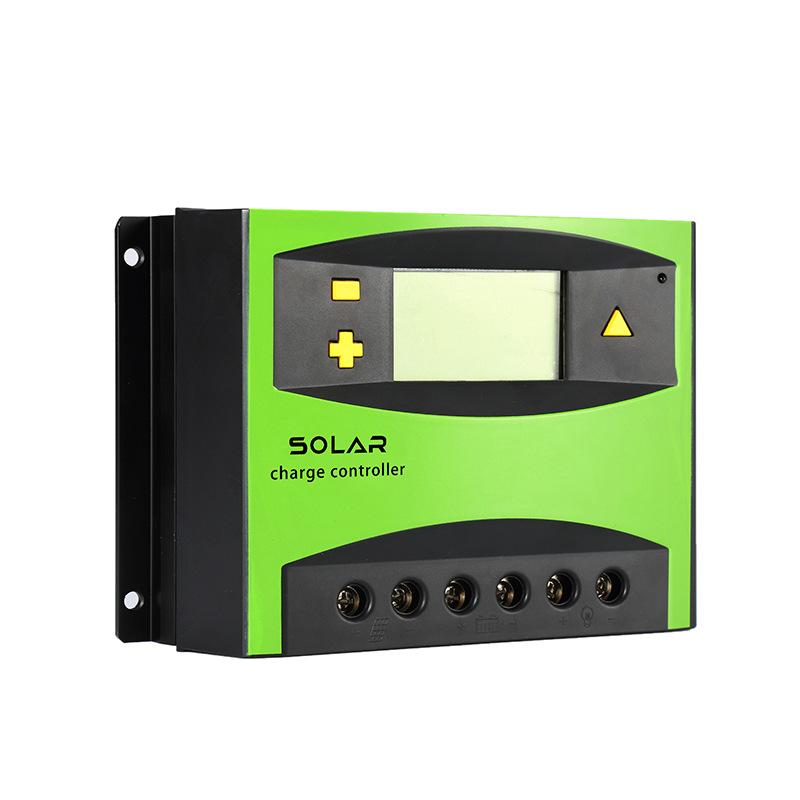 12V 24V 60A 50A 40A 30A Solar Controller with LCD Function Dual USB 5VDC Output Solar Panel Battery Charge Regulator