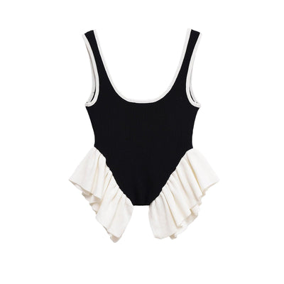 Elegant and Versatile Sleeveless Strap Top with Design
