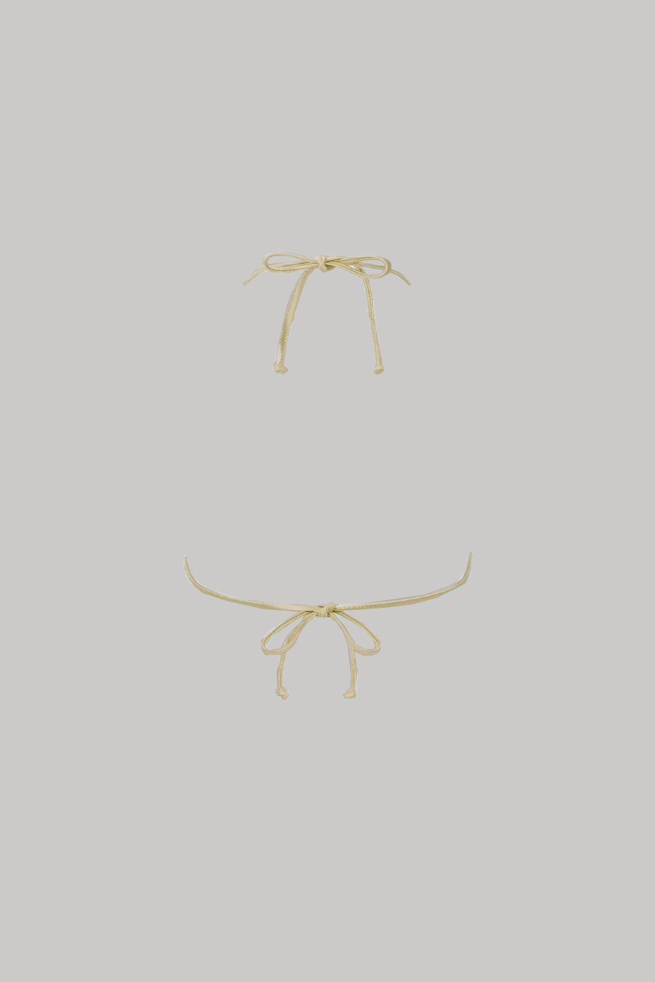 Cara Triangle Bikini Top in Goddess