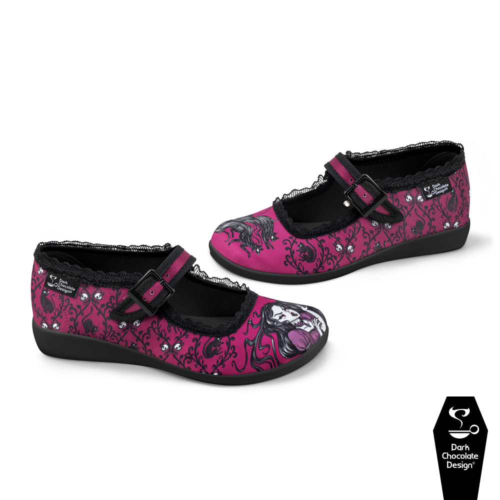 Hot Chocolate Design Carmilla Women's Mary Jane Flat Shoes
