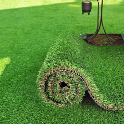 3FTX5FT Outdoor Artificial Grass Runway Blanket, Thick and Realistic Fake Grass Roll Decoration 1.38