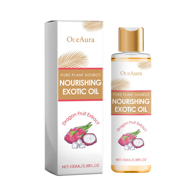 Oceaura Exotic Nourishing Body Oil, Base Oil Fractionated Coconut Oil Body Care Moisturizing Essential Oil