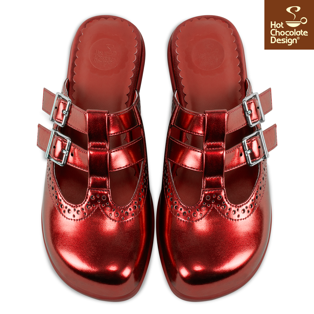 Chocolaticas Chrome Crush Crimson Clogs