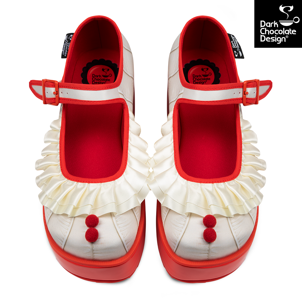 Hot Chocolate Design Clown Women's Mary Jane Platform