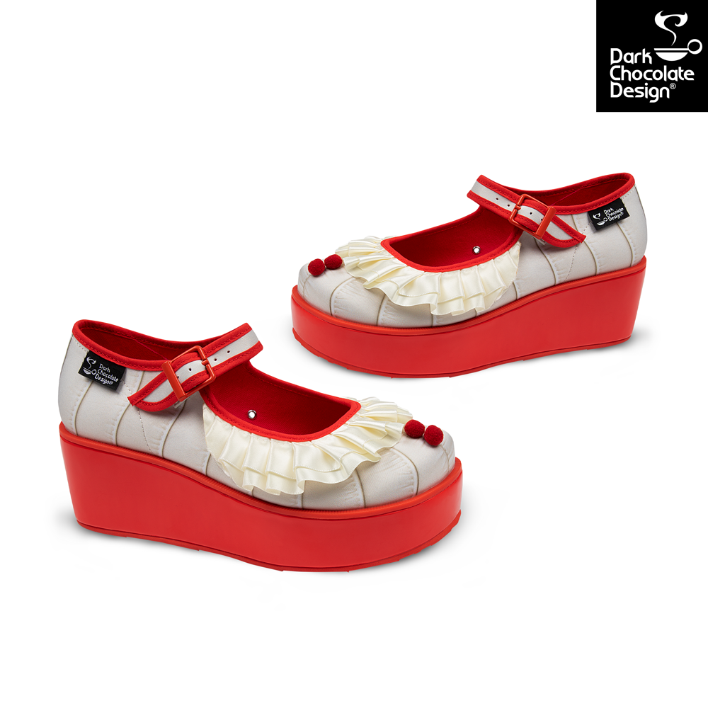 Hot Chocolate Design Clown Women's Mary Jane Platform