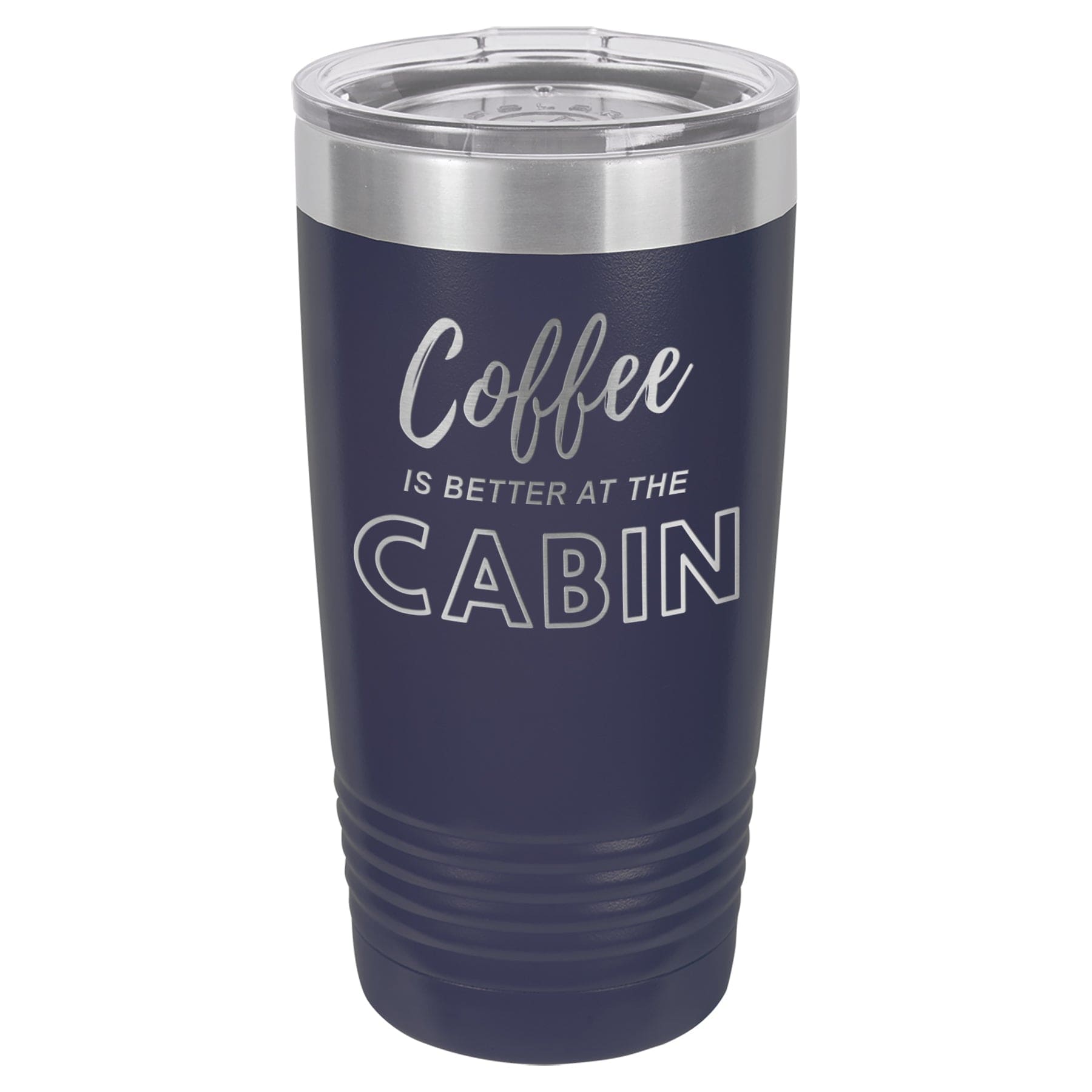 Coffee At The Cabin 20 oz Tumbler - Powder Coated