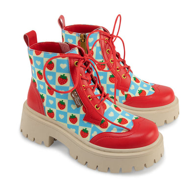 Creamy Berry Women's Boots