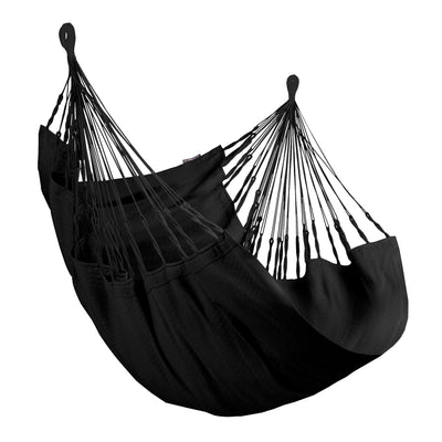 Cumbia Organic Onyx – Organic Cotton Comfort Size Hammock Chair