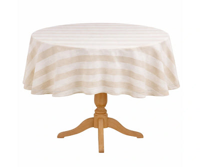 Cabana Stripe Tablecloth - Round