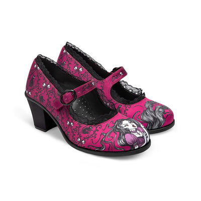 Carmilla Women's Mary Jane Mid Heels