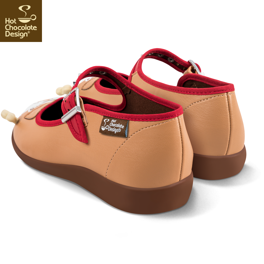 Hot Chocolate Design - BULLDOG Women's Mary Jane Flat