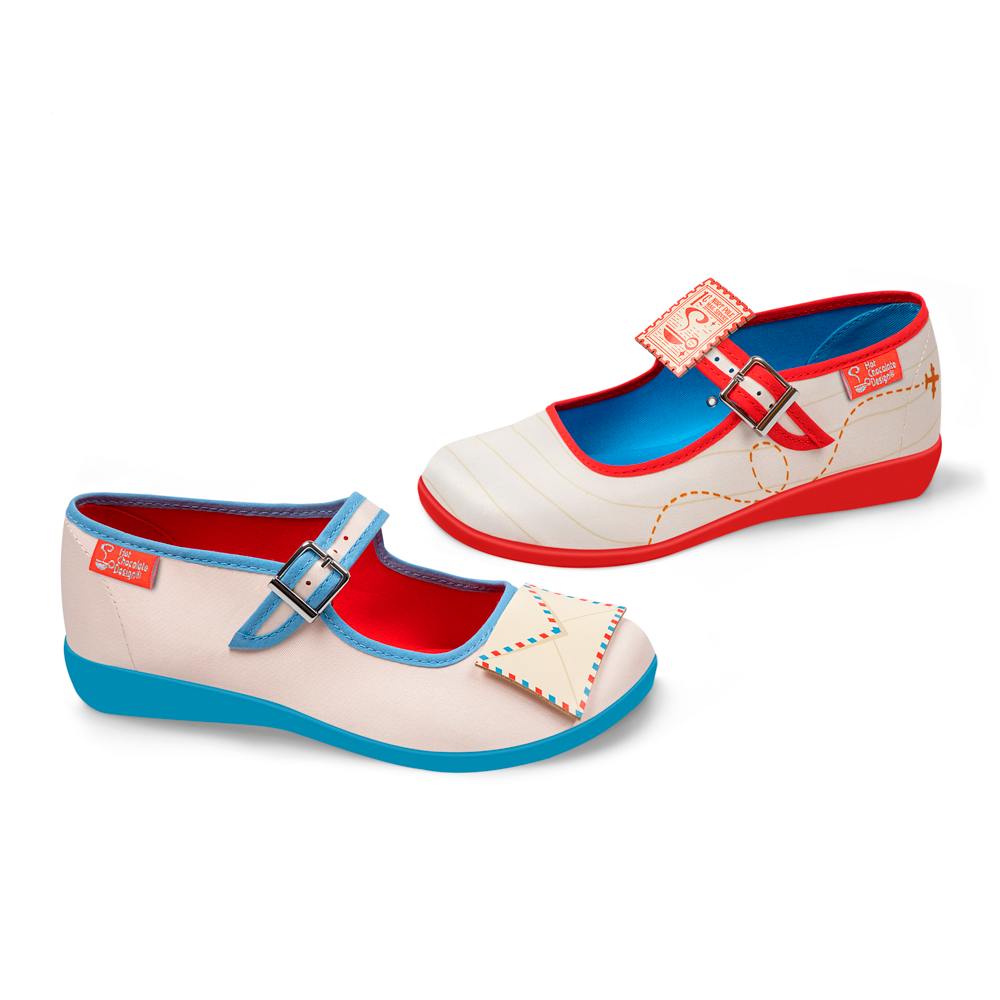Hot Chocolate Design Christmas 22 - Dear Santa Mary Jane Flat