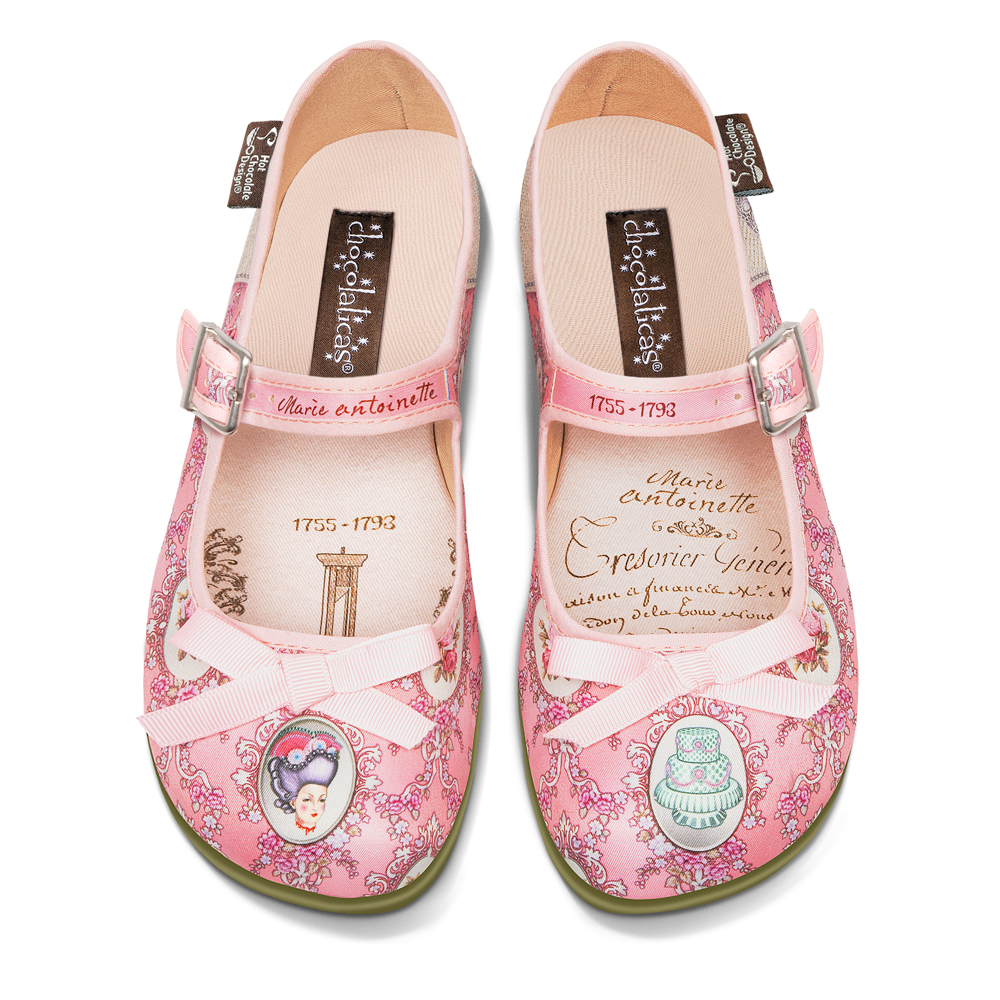 Hot Chocolate Design Marie Antoinette 2 Mary Jane Flats - Only in Size 4