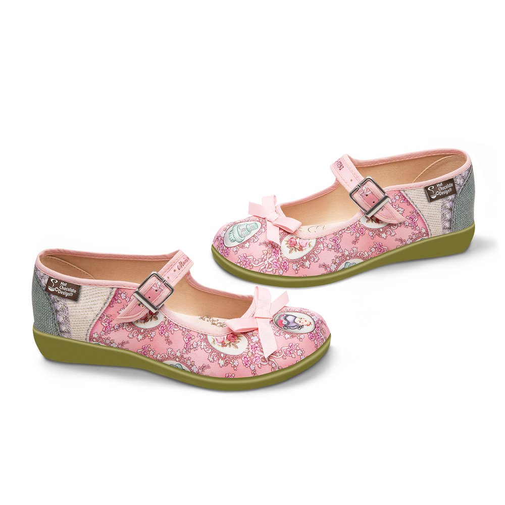 Hot Chocolate Design Marie Antoinette 2 Mary Jane Flats - Only in Size 4