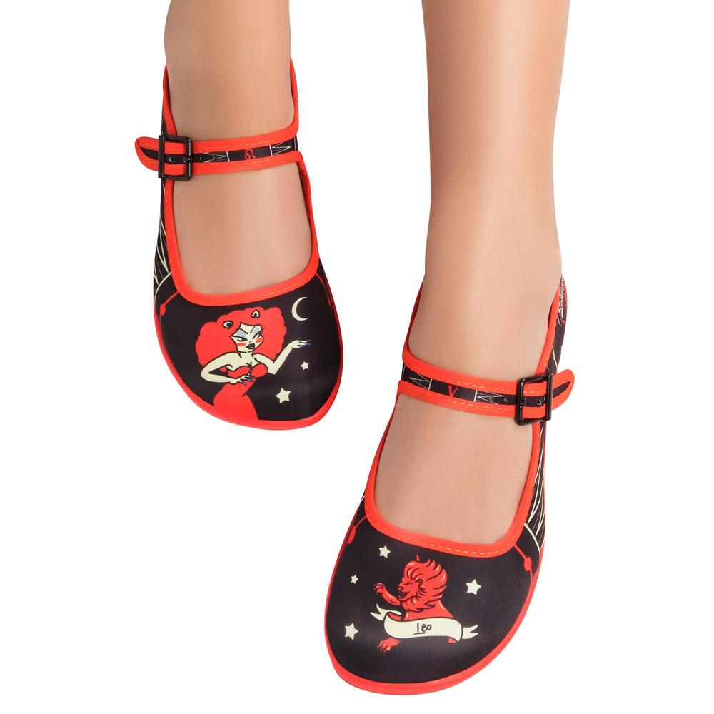 Hot Chocolate Design Zodiac - Leo Mary Jane Flat