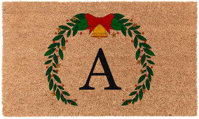 Christmas Wreath Monogram