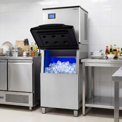 Freestanding Commercial Ice Maker 450 lbs/24H