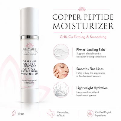 Organic Copper Peptide Moisturizer – Firming & Smoothing