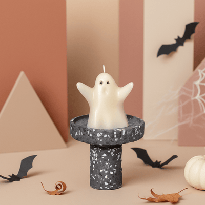 Ghost Candle | Halloween Decor