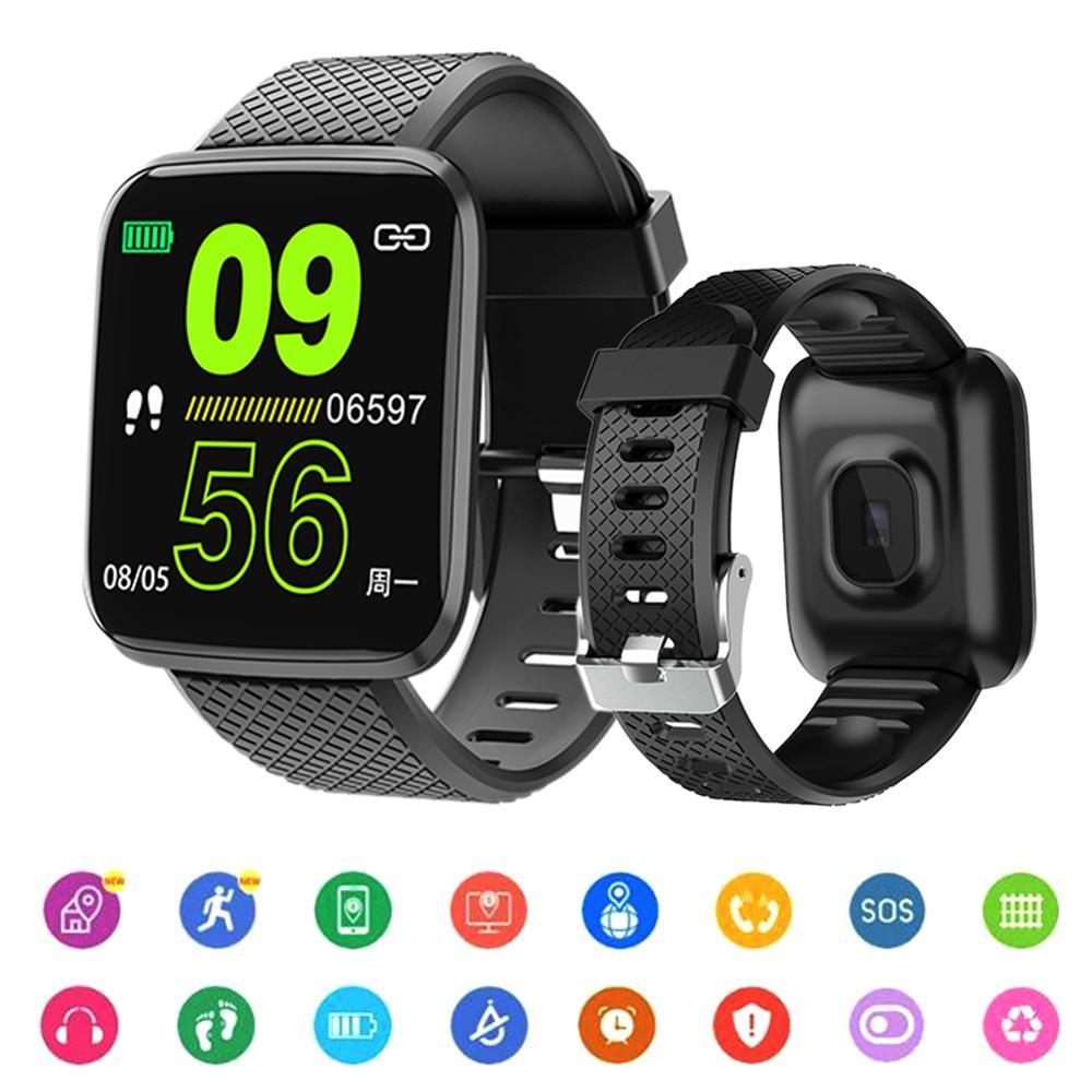 Sport Smart Watch For Men and Women Blood Pressure Waterproof Ip67 Smartwatch Heart Rate Monitor Fitness Tracker Watch For Android IOS