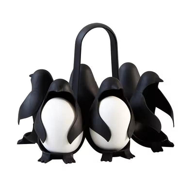 Penguin - Shaped Egg Cooker Multifunctional Egg Cooker & Fridge Storage Holder