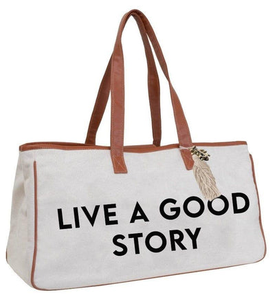 Magid Canvas Slogan Tote
