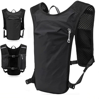 Hydration vests for sports, ultralight backpacks, bike water bags.