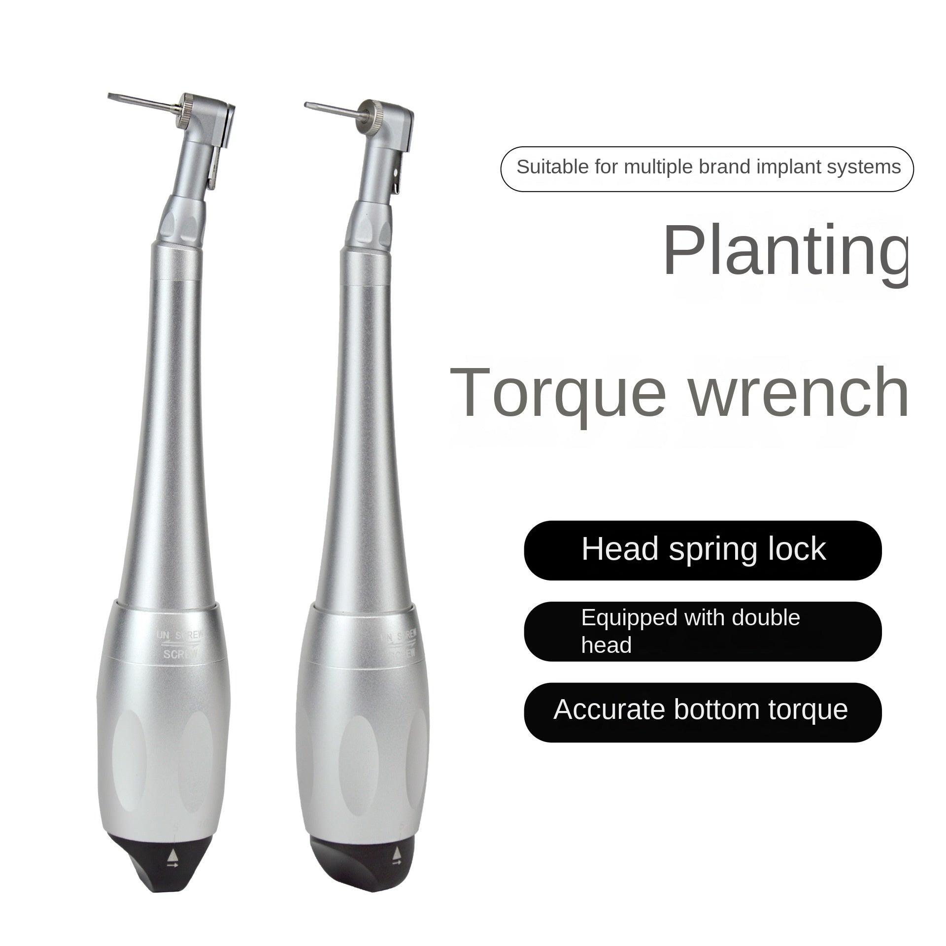 Dental implant torque wrench oral implant implant universal tool extraoral screwdriver bit screw rod