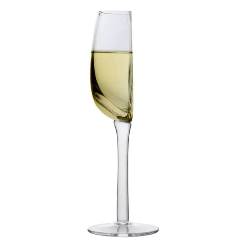 Creative Half Red Wine Cups Multi-use Vintage Tall Wine Glassware Long Stemmed Wine Champagne Glasses