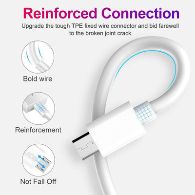 2A 1-meter Micro Android data cable supports fast charging power cable V8/MIRCO charging cable