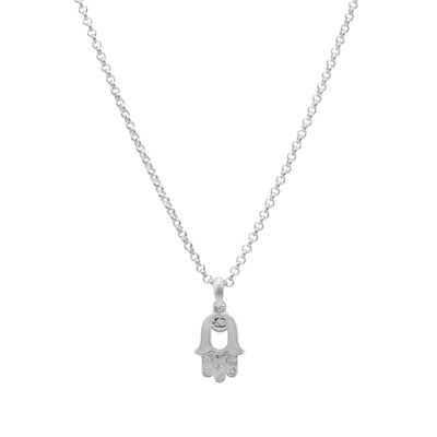 Hamsa Pendant (Silver)