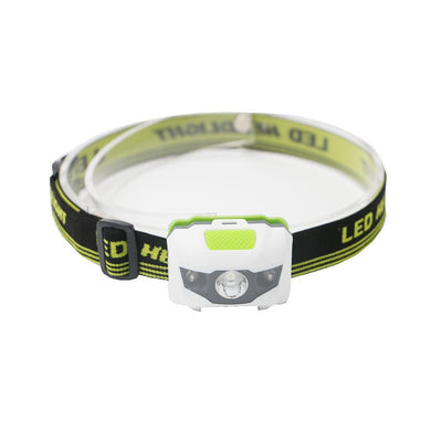 4 Modes Headlamp Waterproof LED Headlight Flashlight White + Red Torch Use 3 x AAA