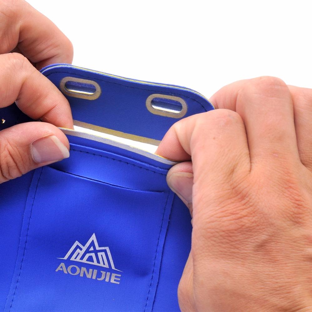 AONIJIE Running Arm Pack Outdoor Sport Hiking Camping Gym Fitness 5.5 4.7 Inch Touch Screen iPhone 6S Mobile Phone Bag