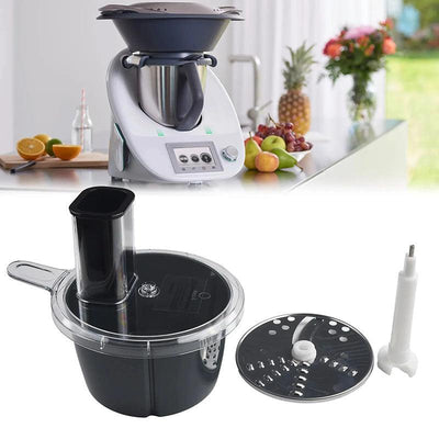 Food Cutter For Thermomix TM5 TM6 Chopper Vegetable Peeler Cooking Masher Slicing Shredding Multifunctional Fine Peeler Set