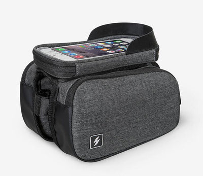 Sahoo 122007 Touch Screen Bike 6.5in Cell Mobile Phone Bag Front Frame Top Tube Cycling Pouch