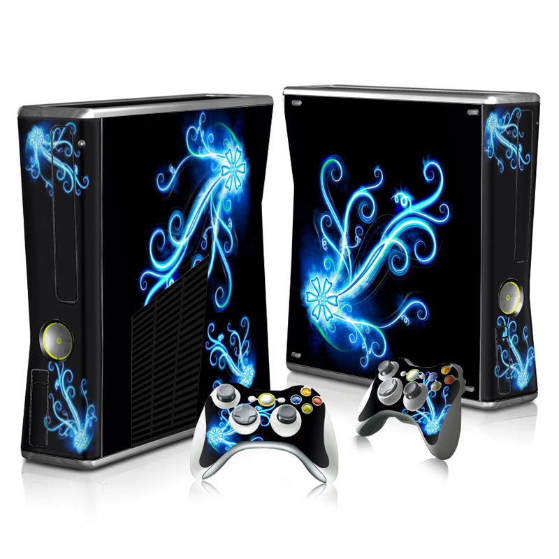Xbox 360 Slim Full Body Color Membrane Stickers with Scratch-Resistant Protection