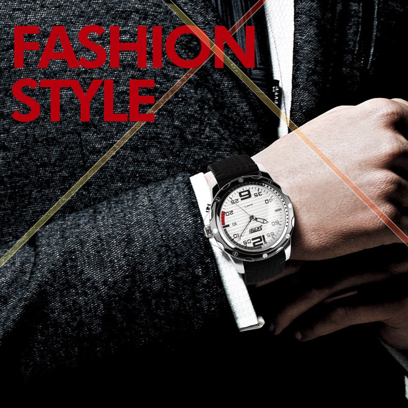 SKMEI 0992 Famous Brand Sport Jelly Quartz Men Casual Watch Calendar Date Work For Luxury Brand Men Dress Wristwatch 30M Waterproof