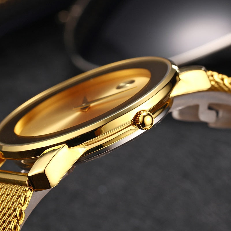 Clearance MISSFOX 2446 Unique Design Minimalist Watch Men Novel Stylish Male Watches Fashion Sports Quartz Wrist Watch For Men Women