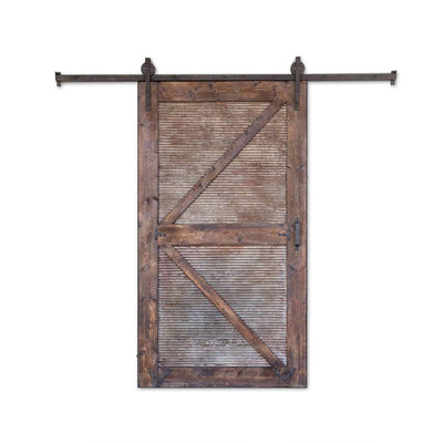 Sliding Barn Door with Rail Hardware