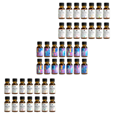 Pursonic Aromatherapy Lovers โ Triple 14-Pack Essential Oils Collection