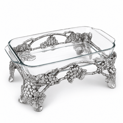 Elevated Grape Pyrex Holder 3qt