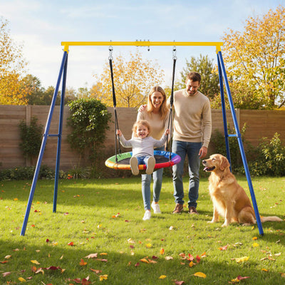 Extra Large Heavy Duty A-Frame Steel Swing Stand