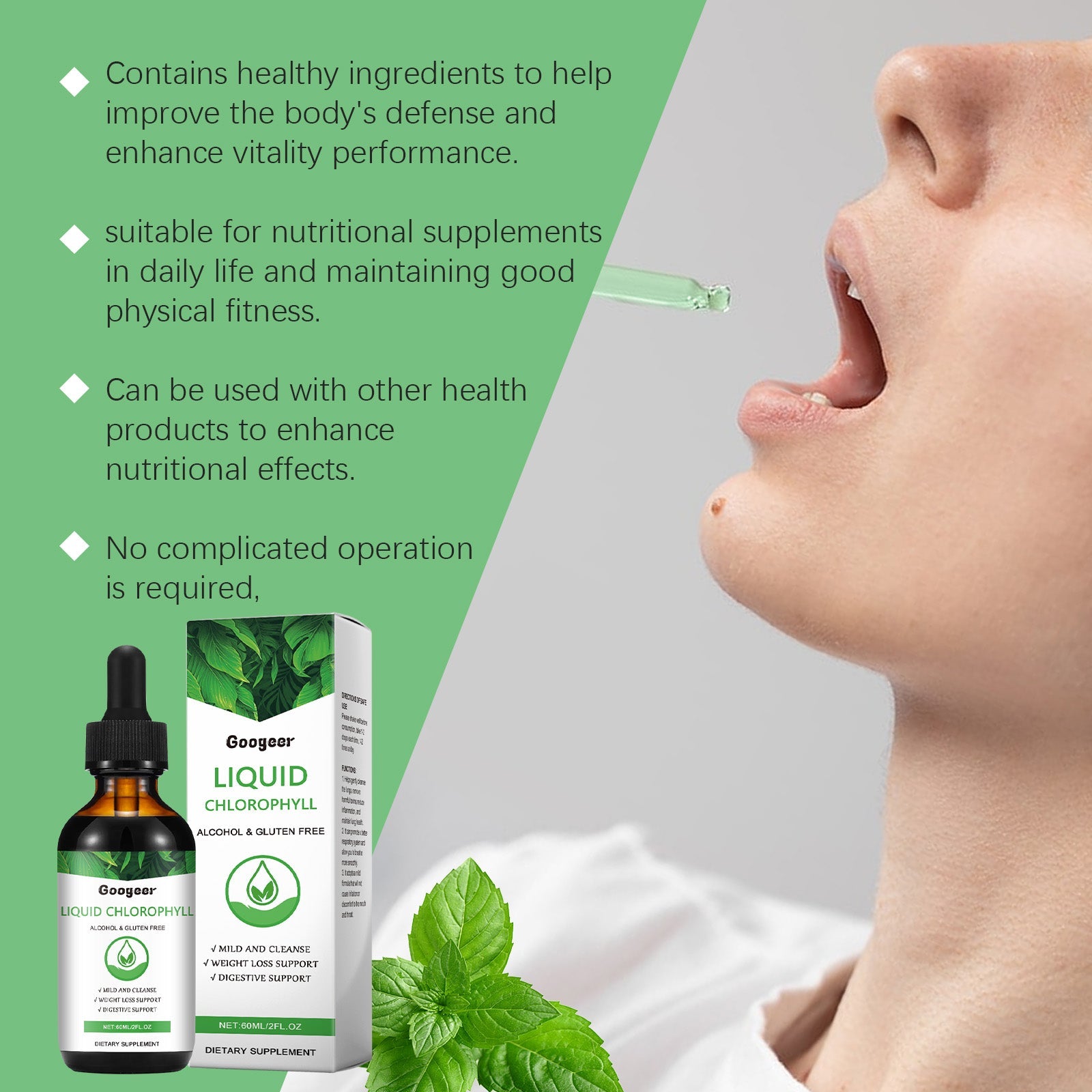 Liquid Chlorophyll Body Treatment