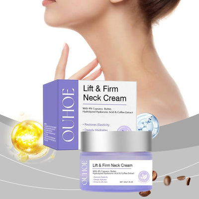 OUHOE Neck Cream - Hydrating, Moisturizing, and Refreshing Skin Care Lotion for Neck and Body