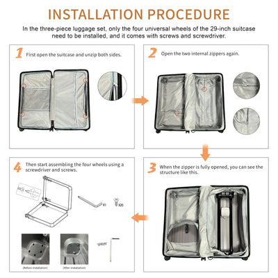 Luggage Set 4 pcs (20