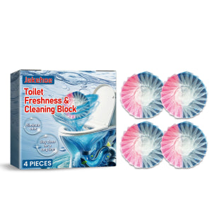 Toilet Fresh Cleaning Block, Toilet Toilet Clean Fragrance Deodorization Automatic Release Easy To Use