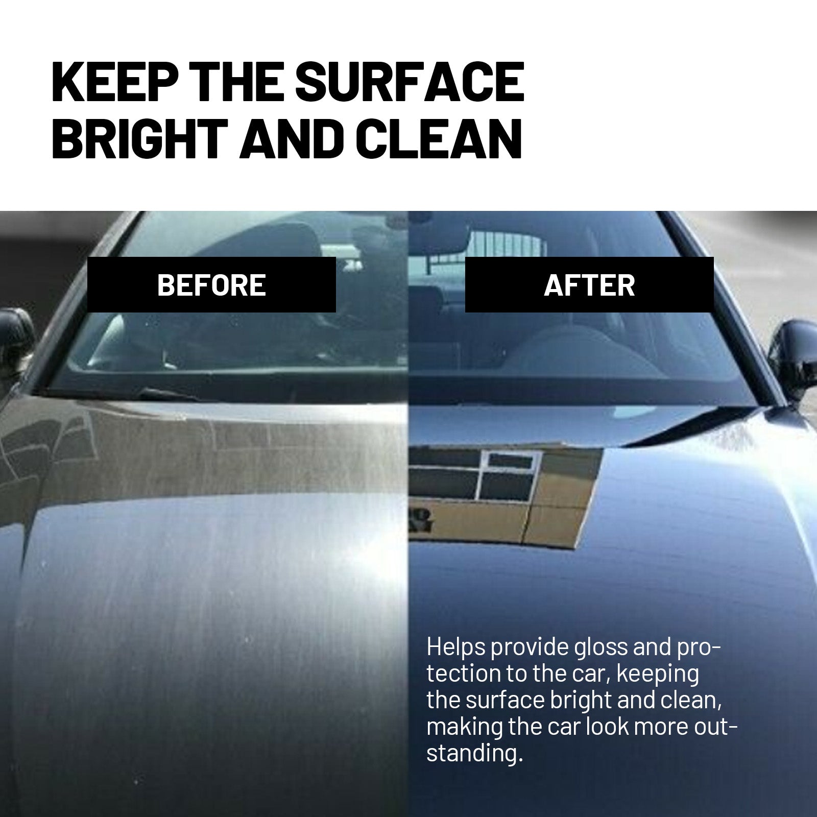 Diamond Car Coat Spray, Car Paint Maintenance Refurbished Paint Surface Cleaning Decontamination Brightening Polishing Coating Spray