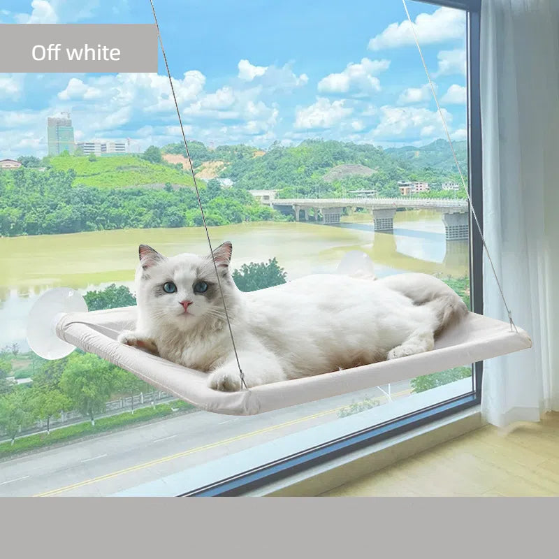 Upgrade cat hammock four season pet bed suction cup hanging cat bed folding window sill cat bed pet supplies