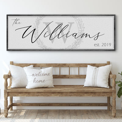 Family Sign XVII