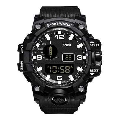 Multi functional outdoor men's electronic watch for male and female students running sports watch